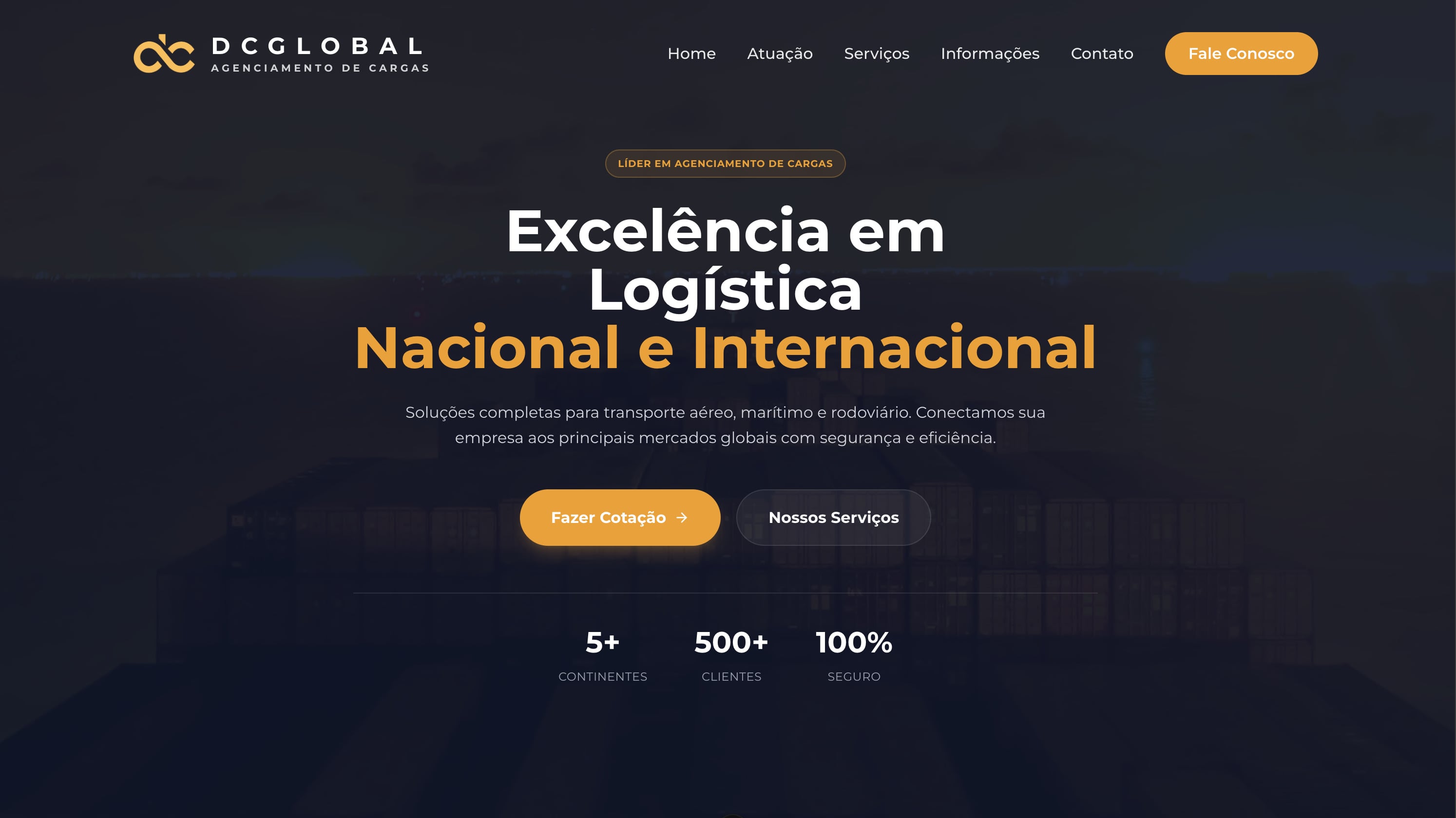 DC Global - Excelência em Logística